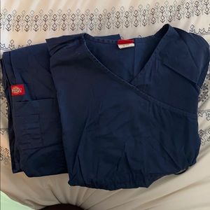 Size Large Dickies maternity scrubs set